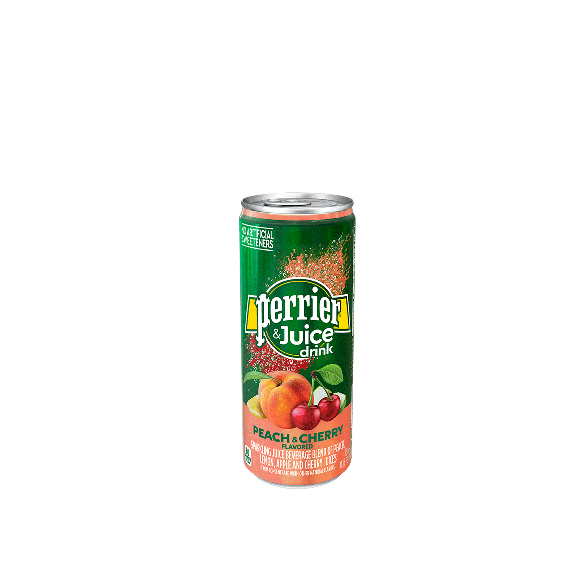 Perrier® & Juice Carbonated Mineral Water - Peach & Cherry Image1