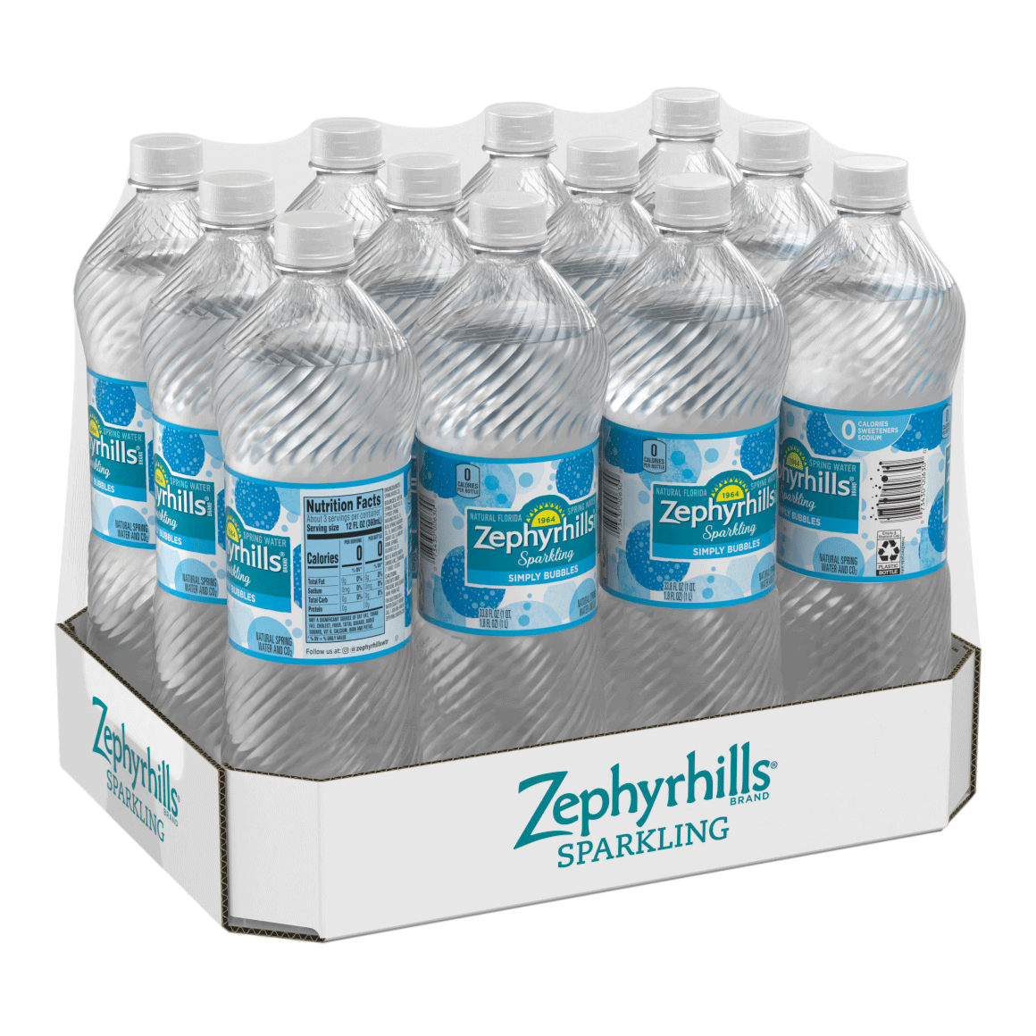 Zephyrhills® Simply Bubbles Sparkling Water Image1