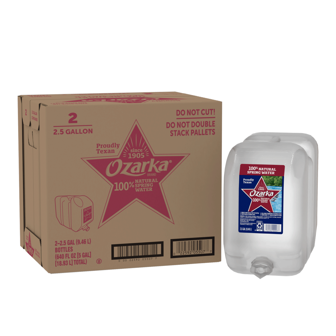 Ozarka® 100% Natural Spring Water