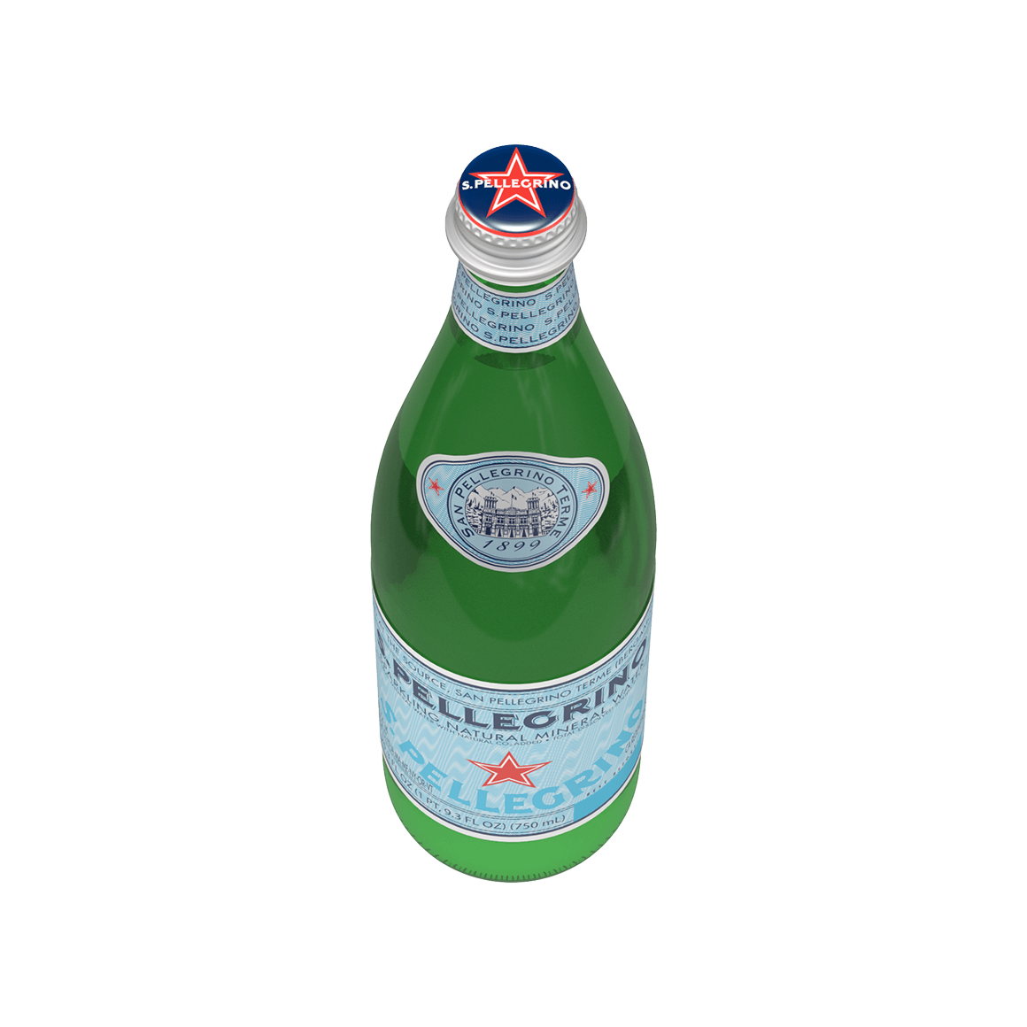 S.Pellegrino® Sparkling Natural Mineral Water - Glass Image2