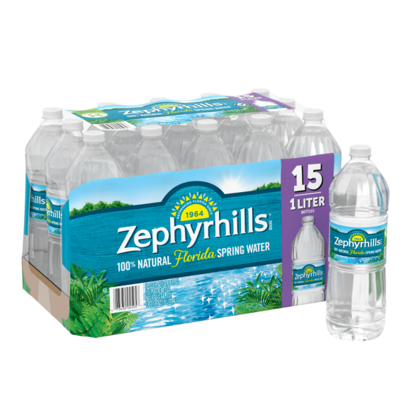 Zephyrhills® 100% Natural Spring Water