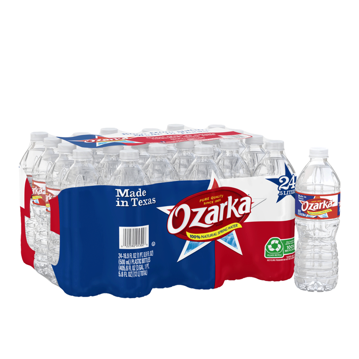 Ozarka® Brand Spring Water 100% Natural Spring Water