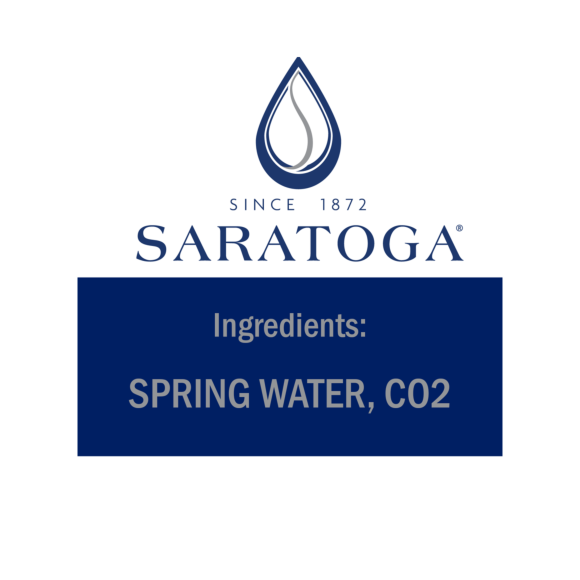 Saratoga Spring Sparkling 12 oz Glass - Pack of 24 –