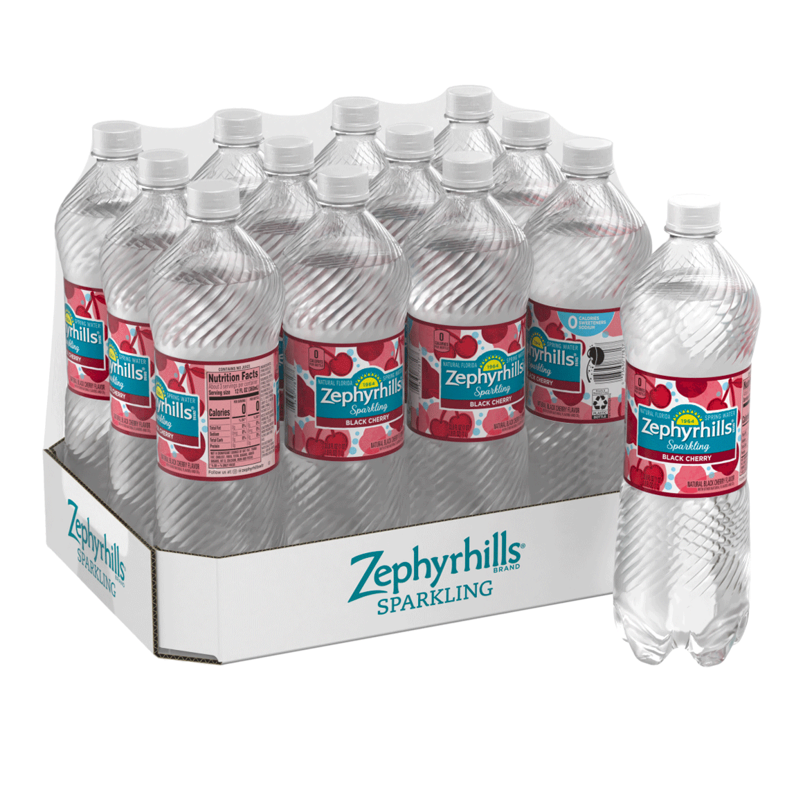 Zephyrhills® Black Cherry Sparkling Water