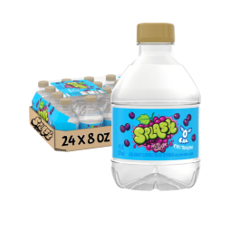 Splash Blast™ Acai Grape Flavored Water Beverage 8 Fl Oz Plastic Bottles (24 Pack)