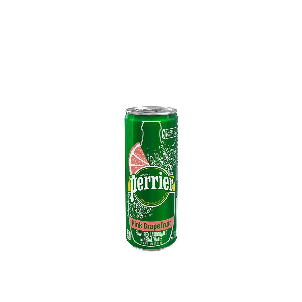 Perrier® Carbonated Mineral Water Slim Cans - Grapefruit Image2