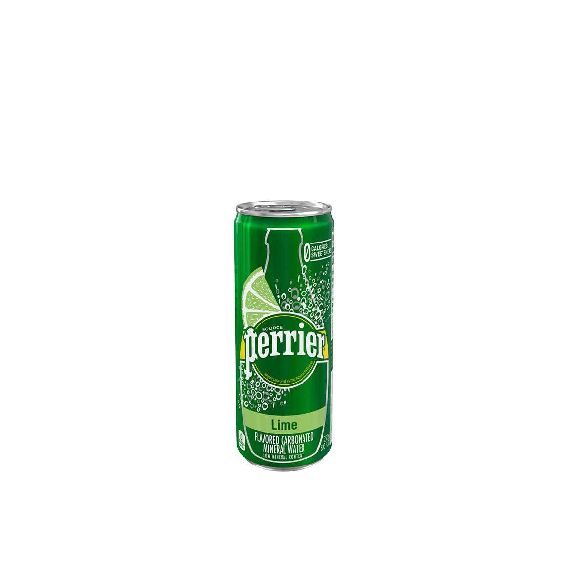 Perrier® Carbonated Mineral Water Slim Cans - Lime Image2