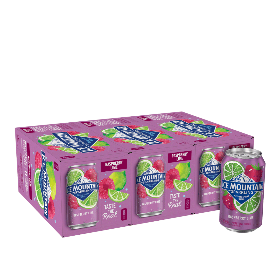 Ice Mountain® Raspberry Lime Sparkling Water