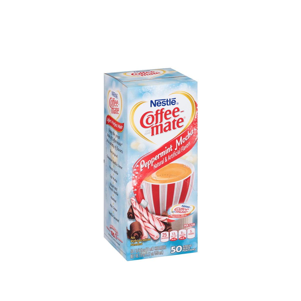 Coffee-Mate® Liquid Creamer - Peppermint Mocha - Others - Box - Package of 50