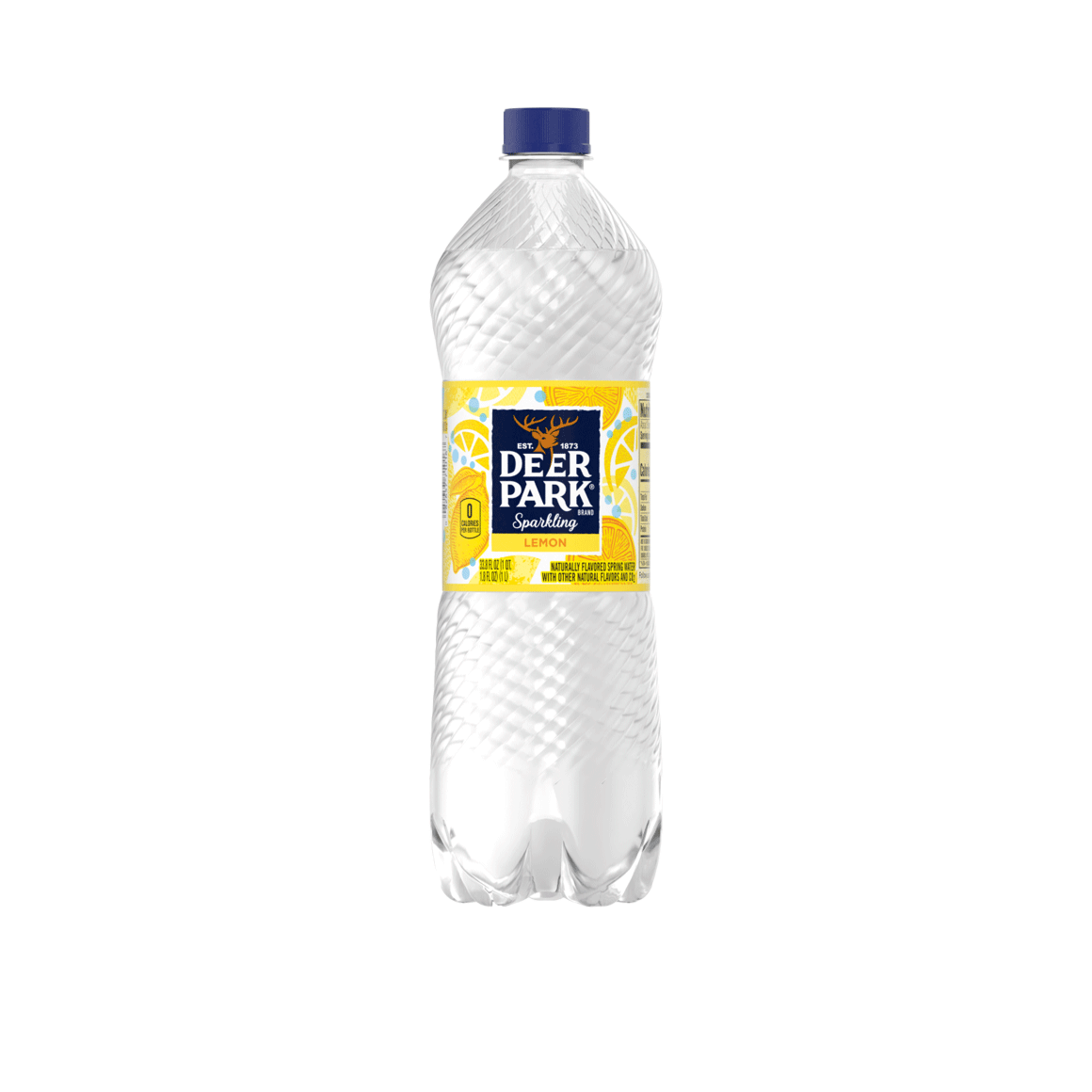 Deer Park® Brand Sparkling 100% Natural Spring Water - Lively Lemon Image2