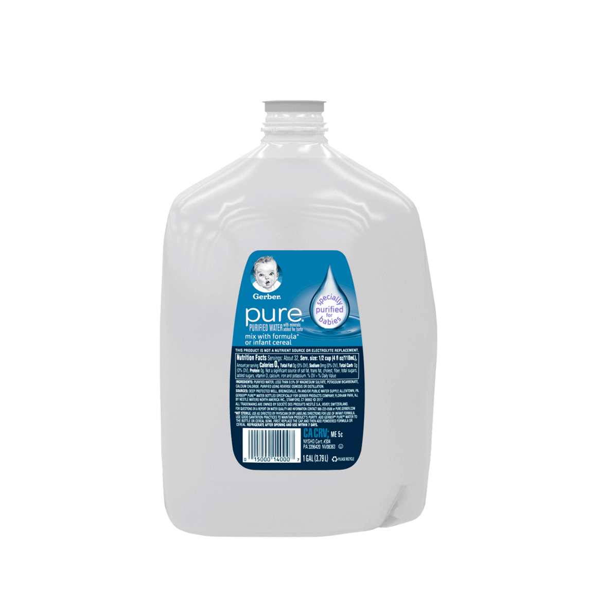 gerber infant water