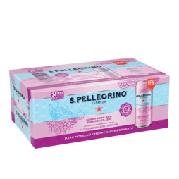 S.Pellegrino Essenza Black Cherry Morello & Pomegranate 3(8x330ml)