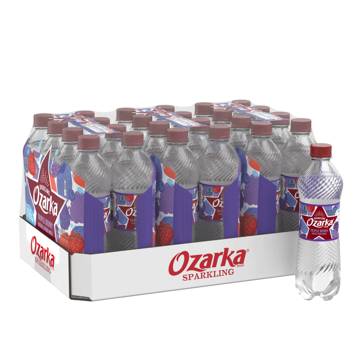 Ozarka® Triple Berry Sparkling Water