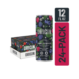 ORIGIN™ Berry Flavor Sparkling Water 12 Fl Oz Aluminum Cans (24 Pack)