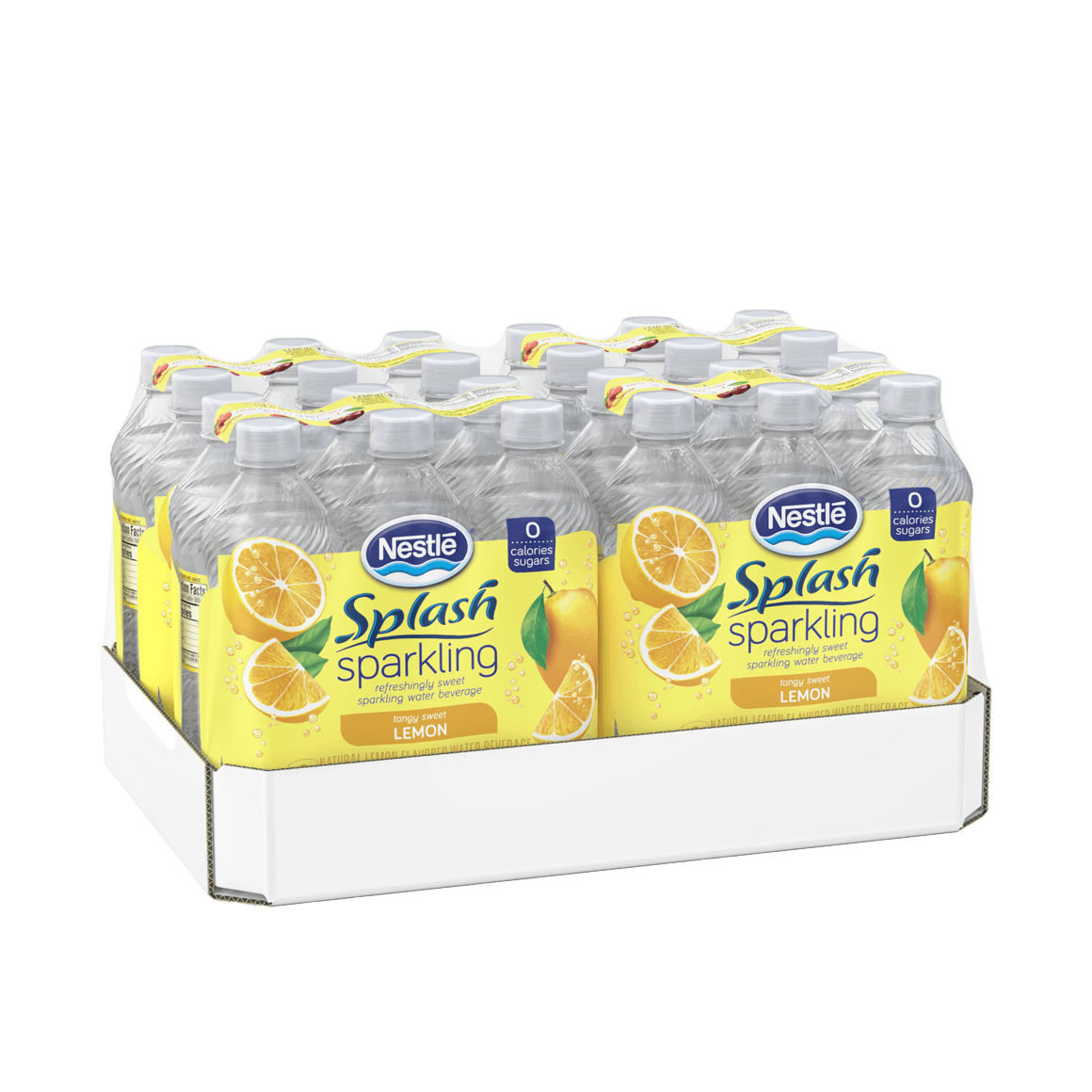 Nestlé® Splash Lemon Sparkling Water & Fruit Beverage Image2