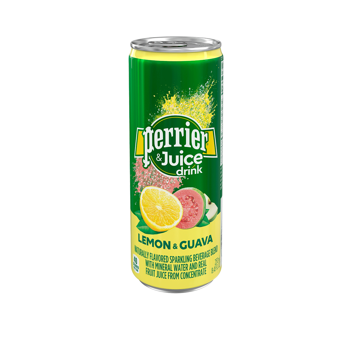 Perrier® & Juice Carbonated Mineral Water - Lemon Guava Image3