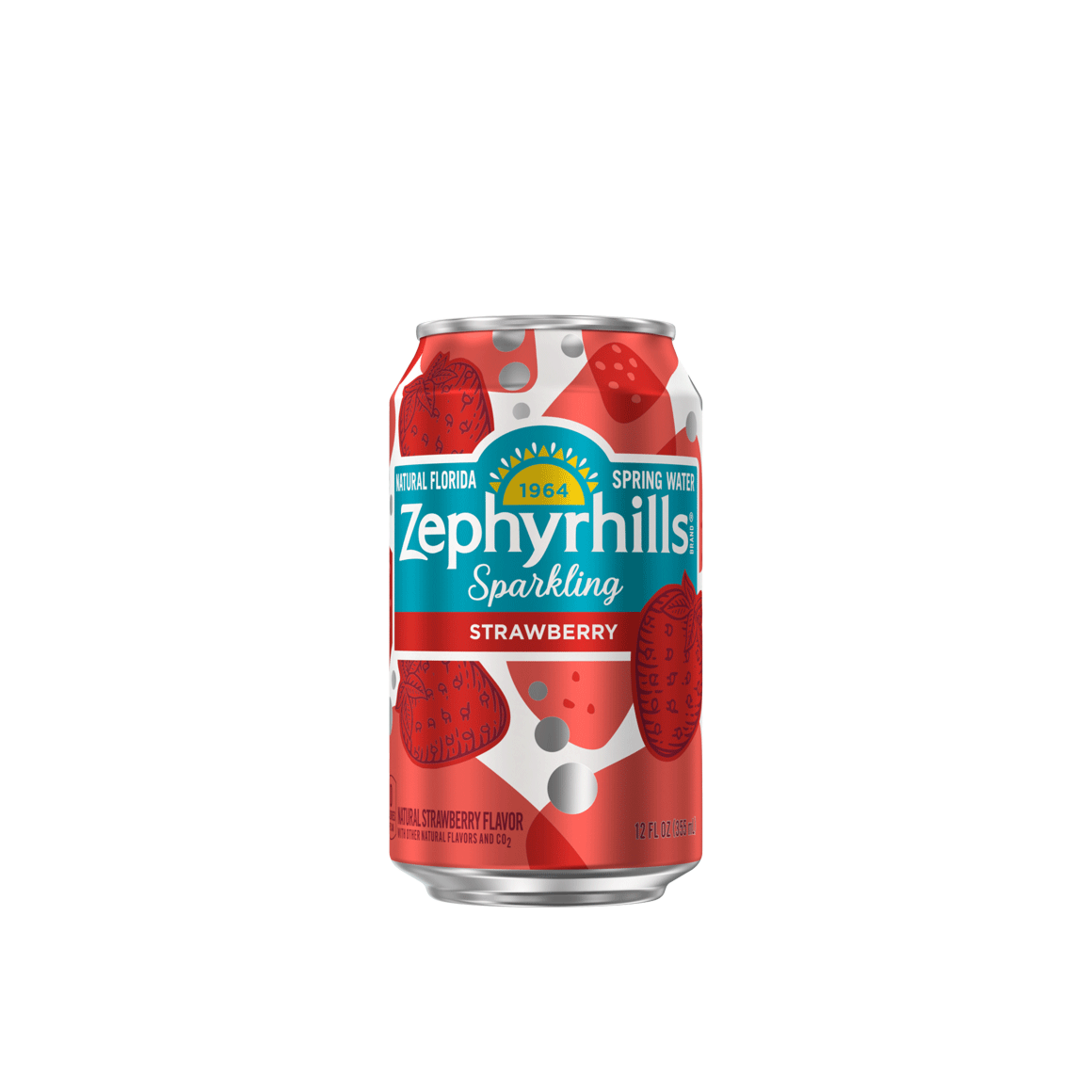 Zephyrhills® Summer Strawberry Sparkling Water Image2