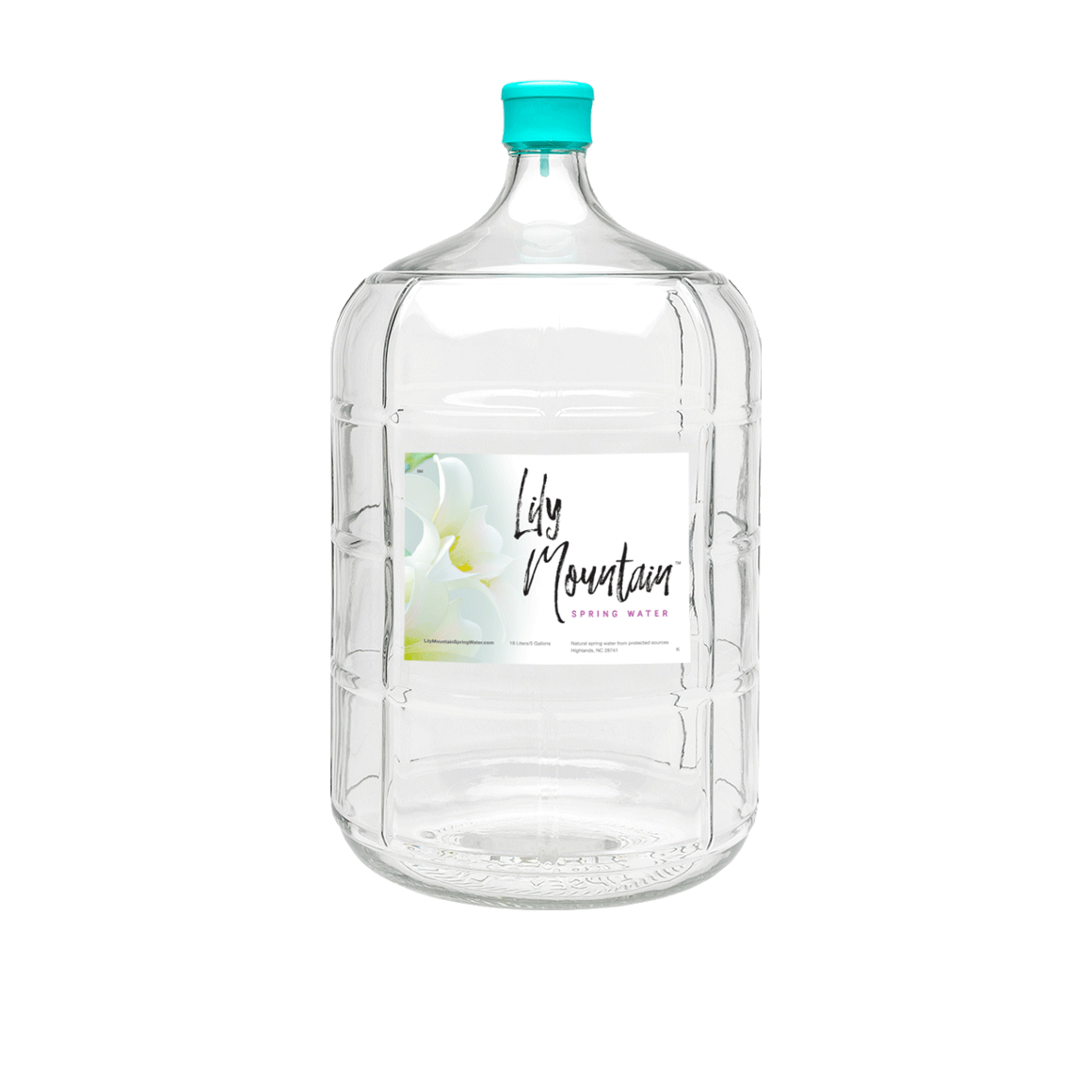 Lily® Mountain Spring Water - 5 Gallon - Bottle - Case of 1