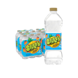 Splash Blast, Flavored Water Beverage, Pineapple Mango Flavor, 16.9 FL OZ Plastic Bottles (24 Count)