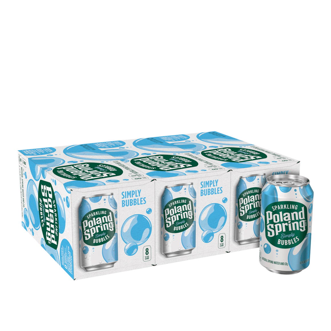 Poland Spring® Simply Bubbles Sparkling Water