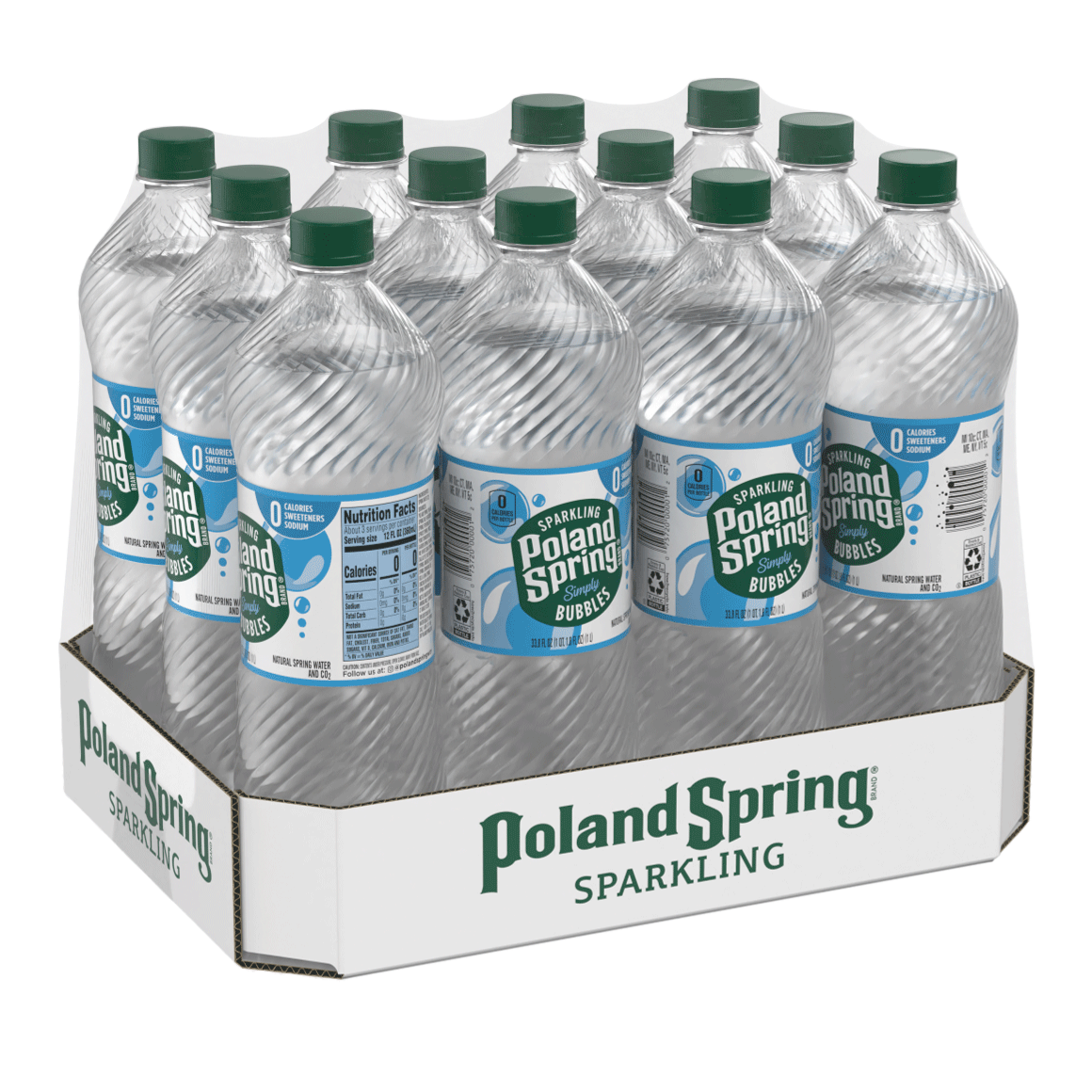 Poland Spring® Simply Bubbles Sparkling Water Image1