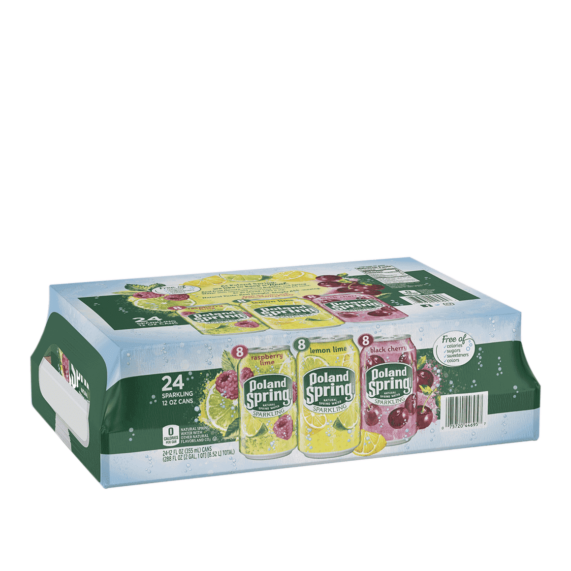 Poland Spring® Rainbow Flavored Sparkling Water Variety Pack Image2