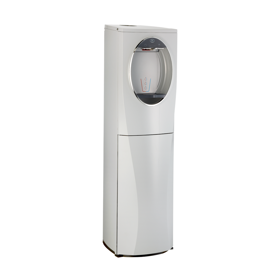 Lumina Hot & Cold Bottom Load Water Dispensers in Gray ReadyRefresh