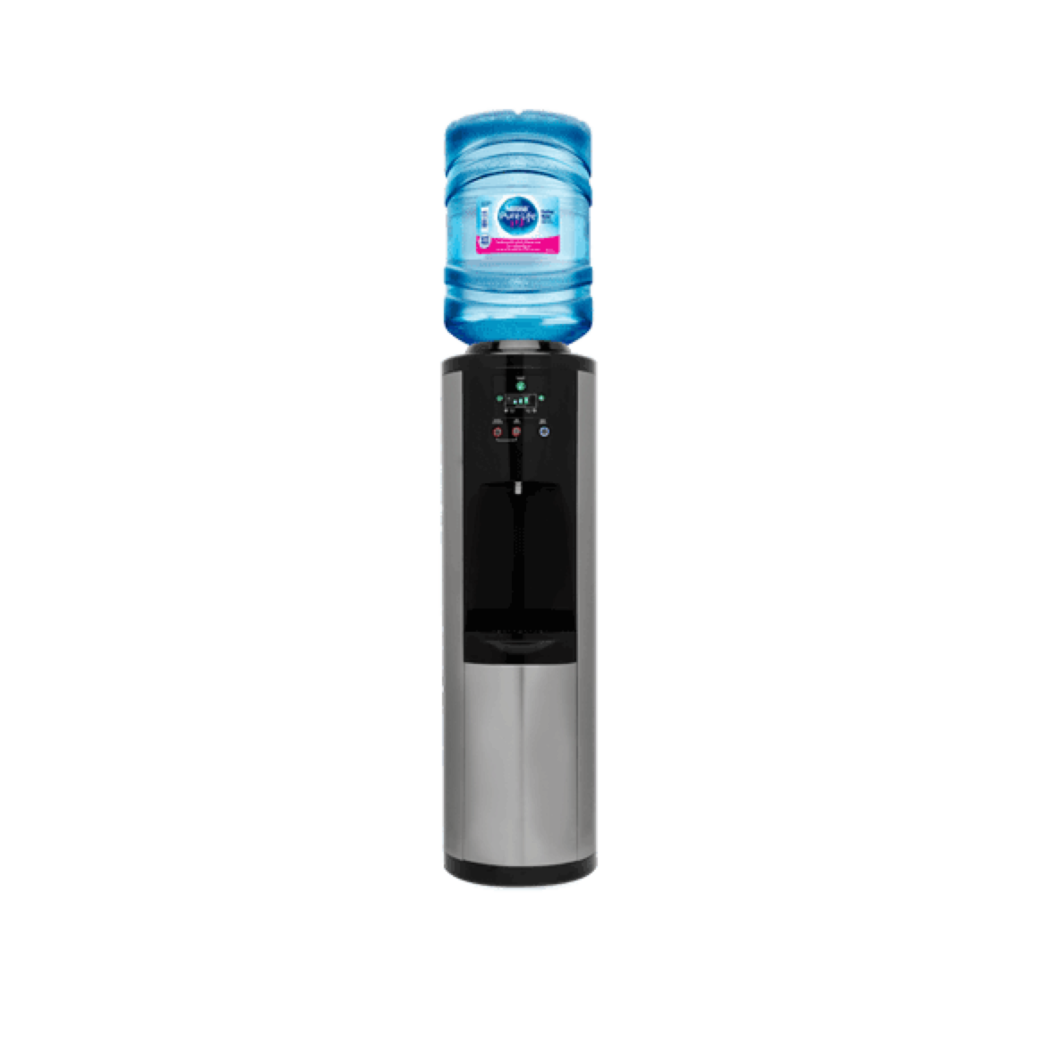 The Allure Series™ Hot, Cold and SPARKLING Water Dispenser in Stainless Steel
