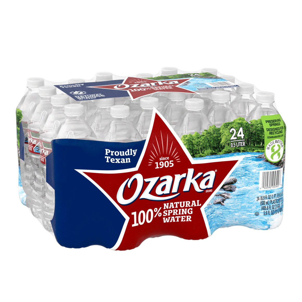Ozarka® Brand Spring Water 100% Natural Spring Water Image1