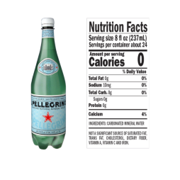 S.Pellegrino® Sparkling Natural Mineral Water Plastic Bottle