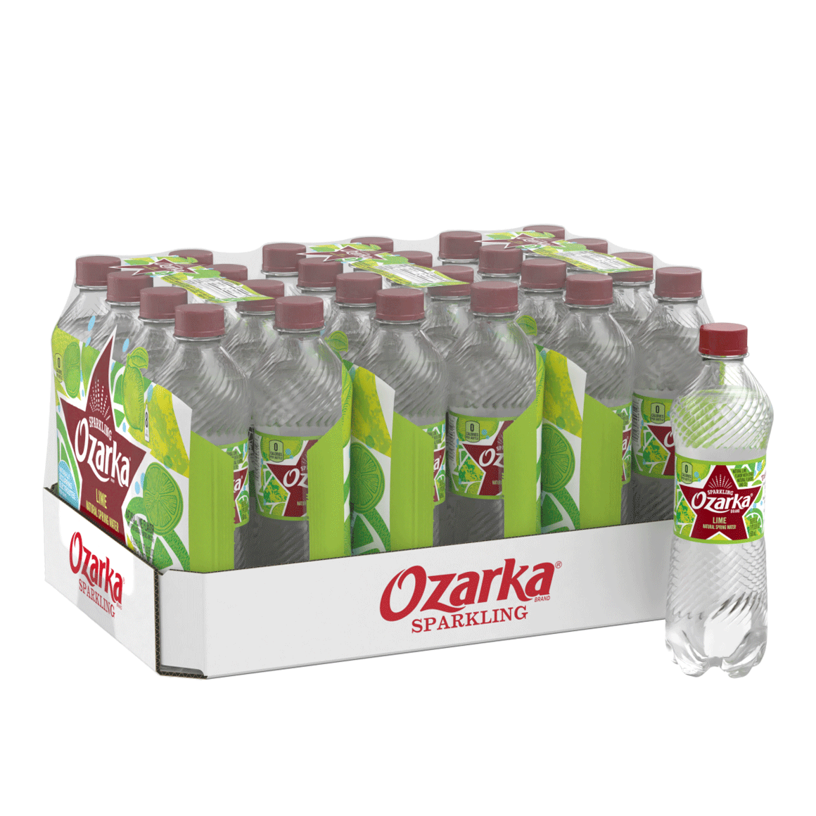 Ozarka® Zesty Lime Sparkling Water
