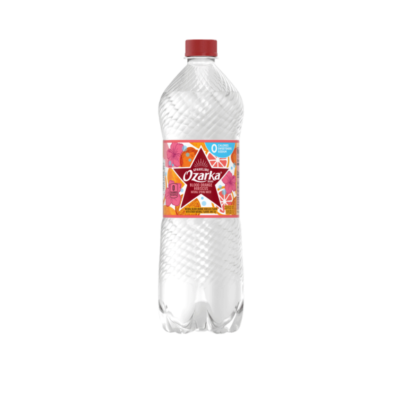 Ozarka® Brand Sparkling 100% Natural Spring Water - Blood Orange Hibiscus Image2