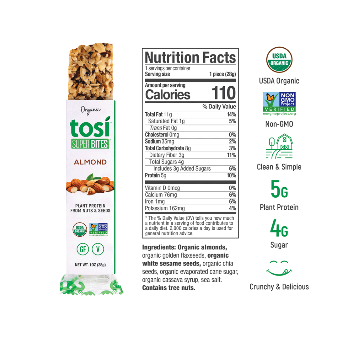 Tosi® Organic SuperBites - Healthy Snacking Combo Image2