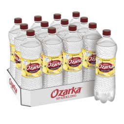 Ozarka® Brand Sparkling 100% Natural Spring Water - Lively Lemon Ozarka® Brand Sparkling 100% Natural Spring Water - Lively Lemon
