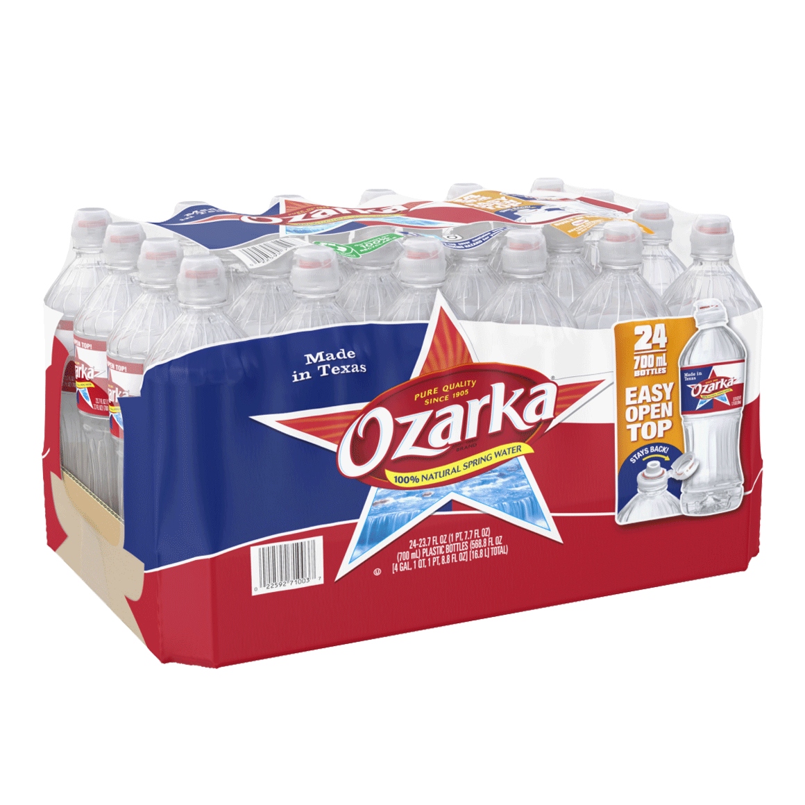 Ozarka® 100% Natural Spring Water Sport Cap Image1