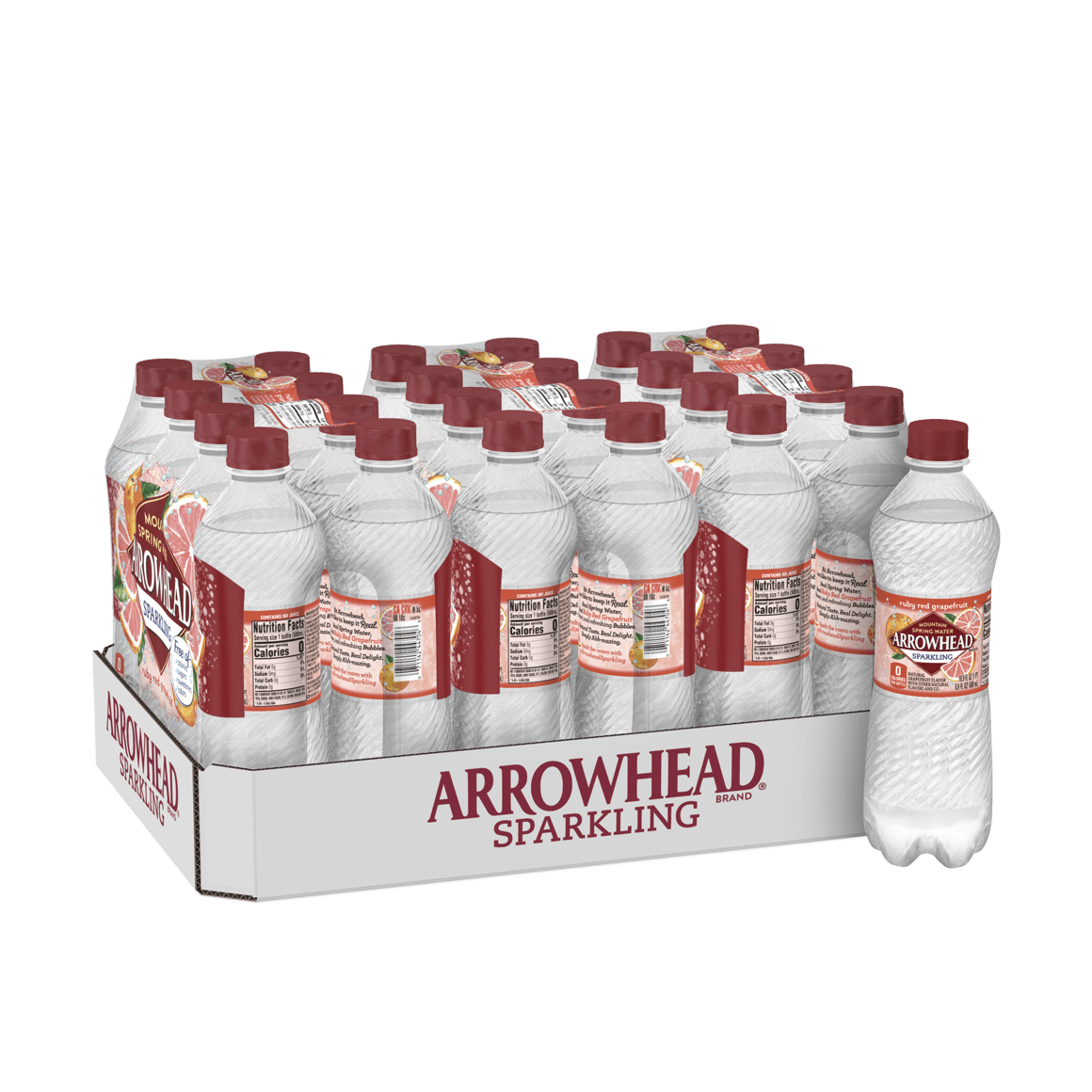 Arrowhead® Ruby Red Grapefruit Sparkling Water