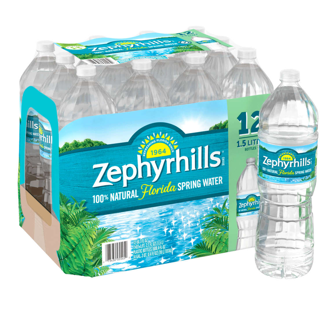 Zephyrhills Spring Water 1 5 Liter 12 Pack Readyrefresh