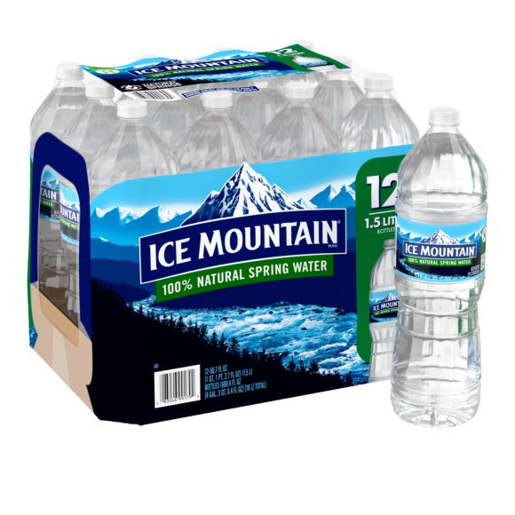 Ice Mountain® 100% Natural Spring Water