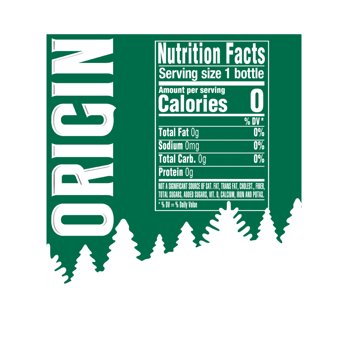 ORIGIN™ 100% Natural Spring Water 900 mL Recycled Plastic Bottle (12 Pack) Image3