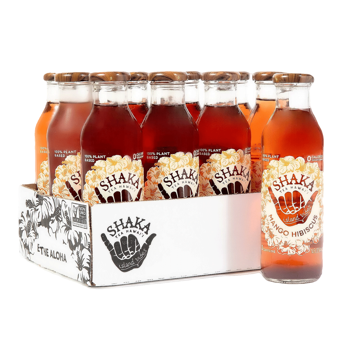 Shaka Tea® Mango Hibiscus Hawaiian Iced Tea