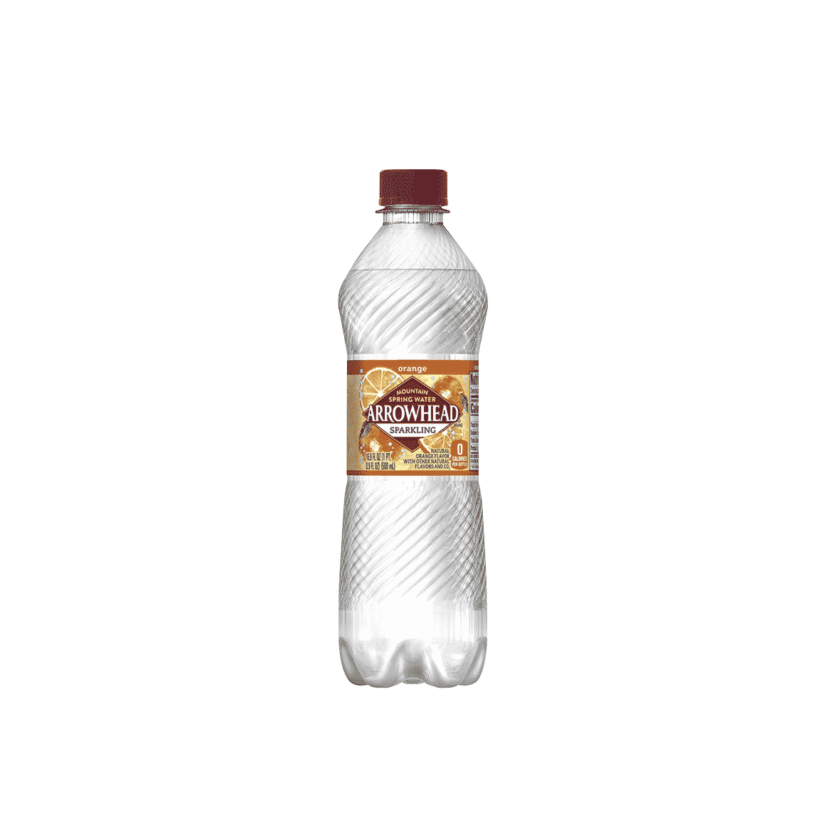 Arrowhead® Brand Sparkling 100% Mountain Spring Water - Orange Image2