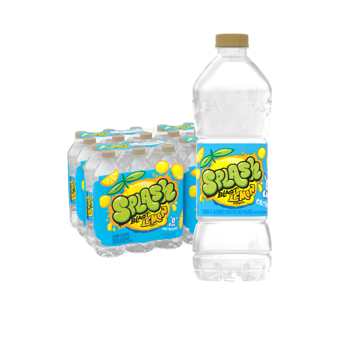 Splash Blast™ Lemon Flavored Water 16 ounce 24Pack ReadyRefresh