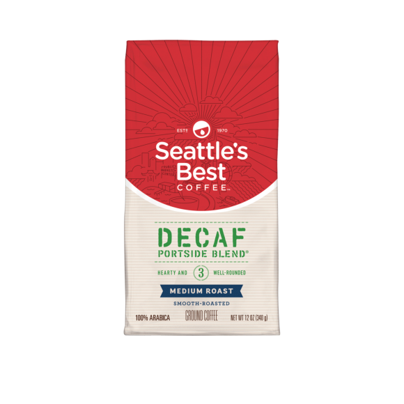 Seattle's Best Decaf Ground Coffee Portside Blend