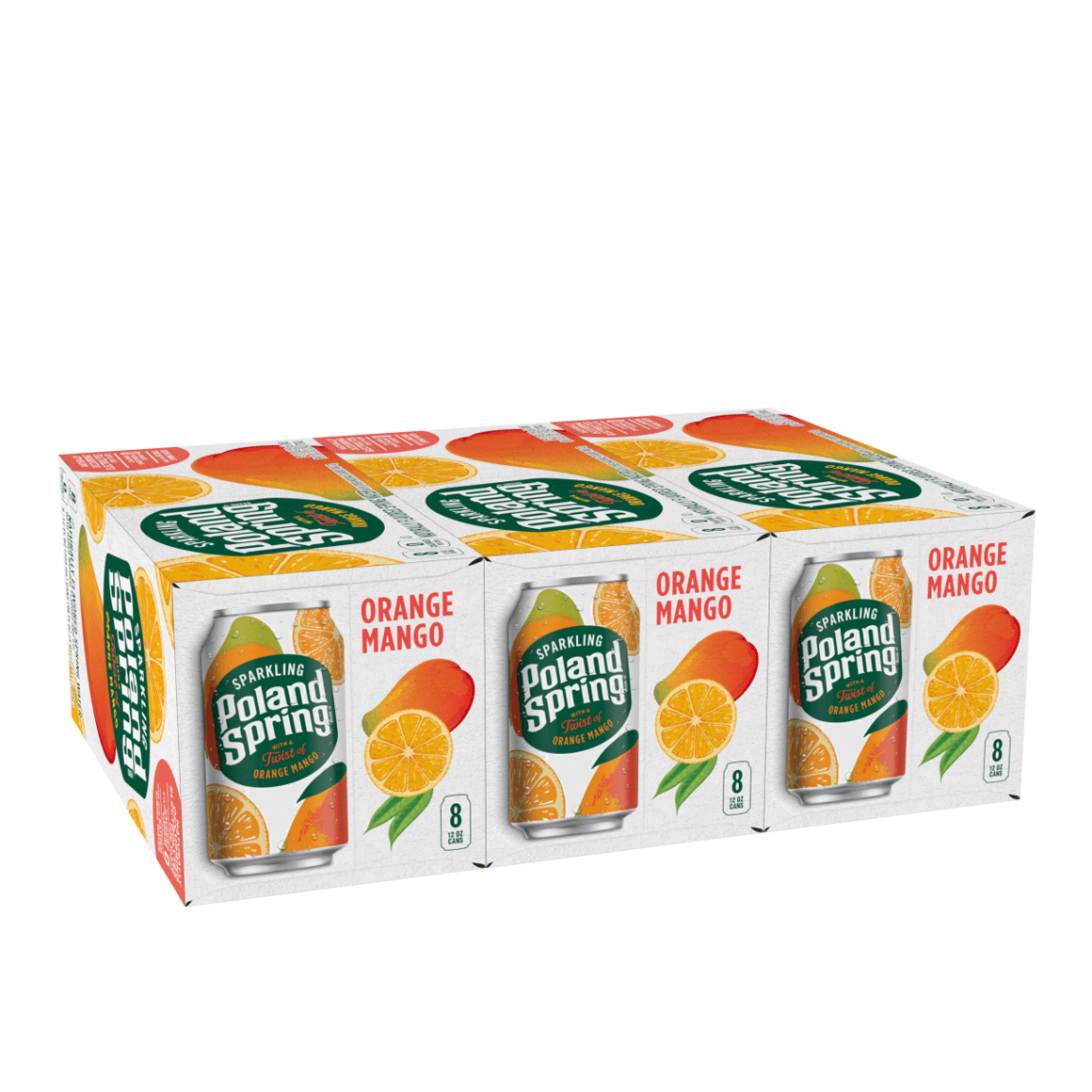 Poland Spring® Orange Mango Sparkling Water Image1