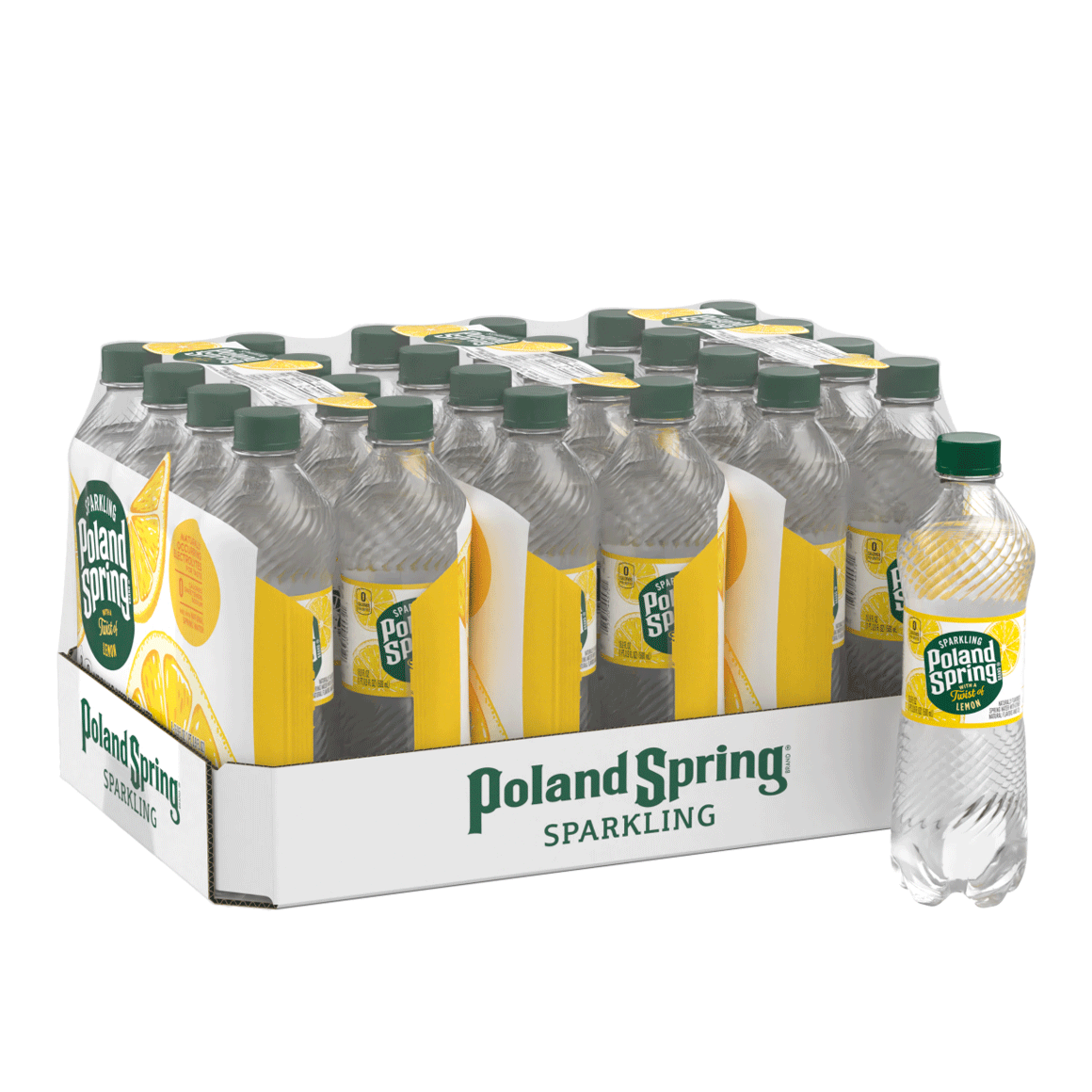 Poland Spring® Lively Lemon Sparkling Water