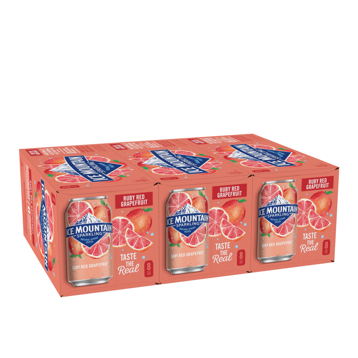 Ice Mountain® Ruby Red Grapefruit Sparkling Water Image2