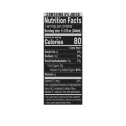 arizona arnold palmer nutrition facts