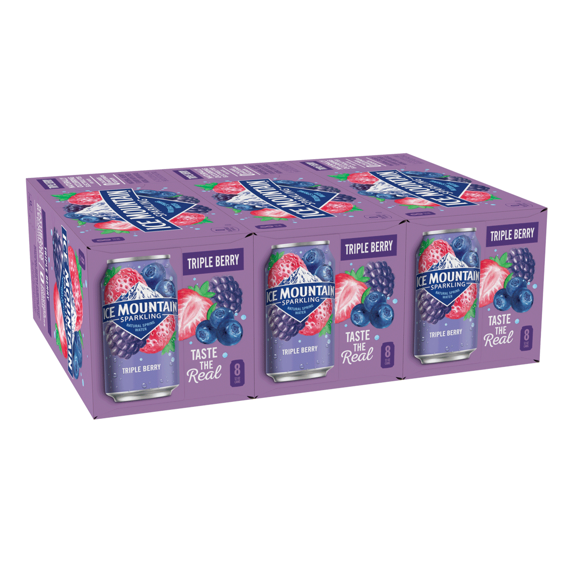 Ice Mountain® Triple Berry Sparkling Water Image1