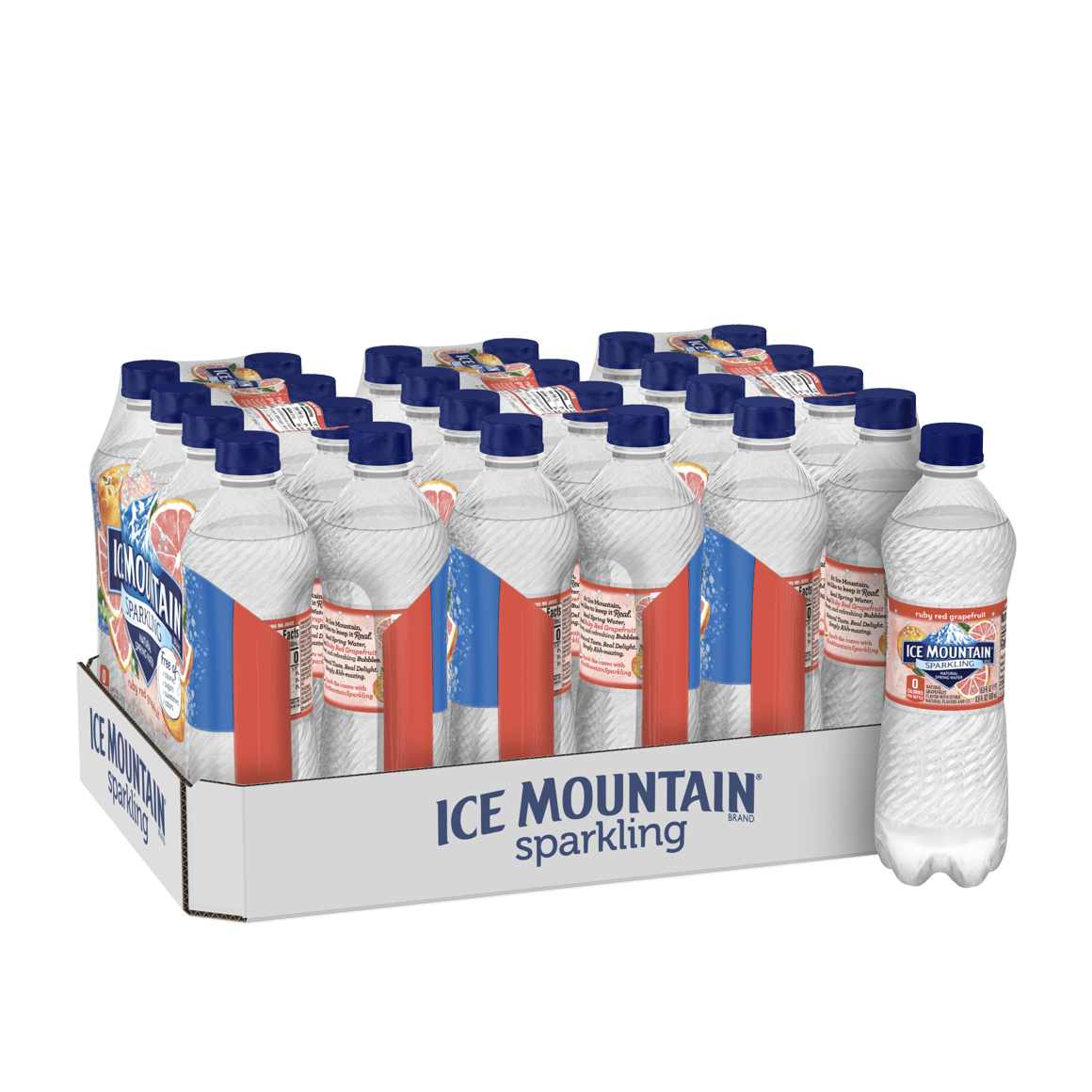 Ice Mountain® Grapefruit Sparkling Water | 16 oz 24-Pack ...