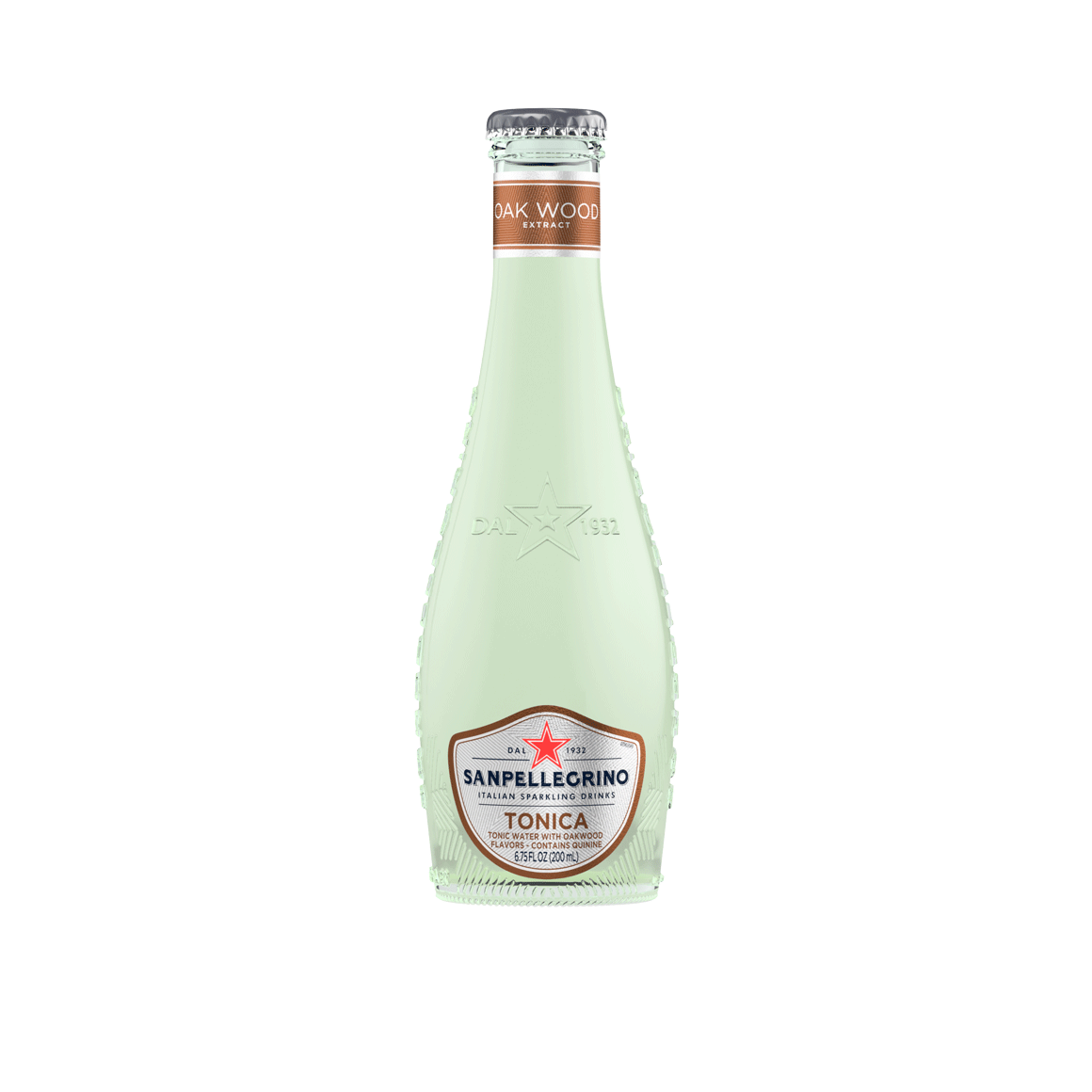 Sanpellegrino® Tonica Oakwood Flavored Tonic Water - Glass Image2